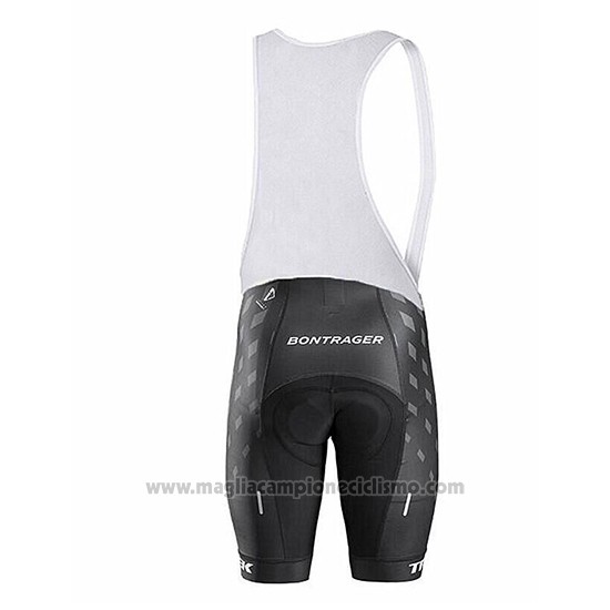 2017 Abbigliamento Ciclismo Trek Bontrager Grigio Manica Corta e Salopette